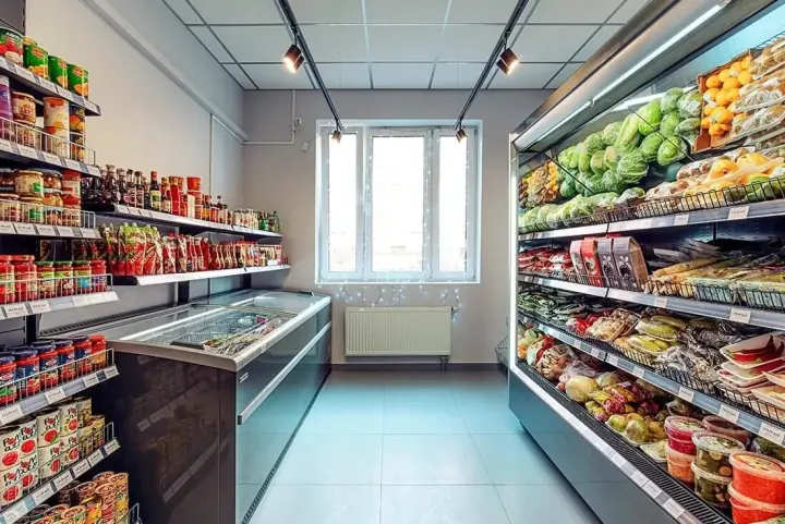 Automation of a grocery store
