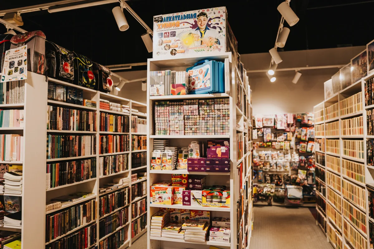 Внедрение SYNTERRA: книги и канцелярия