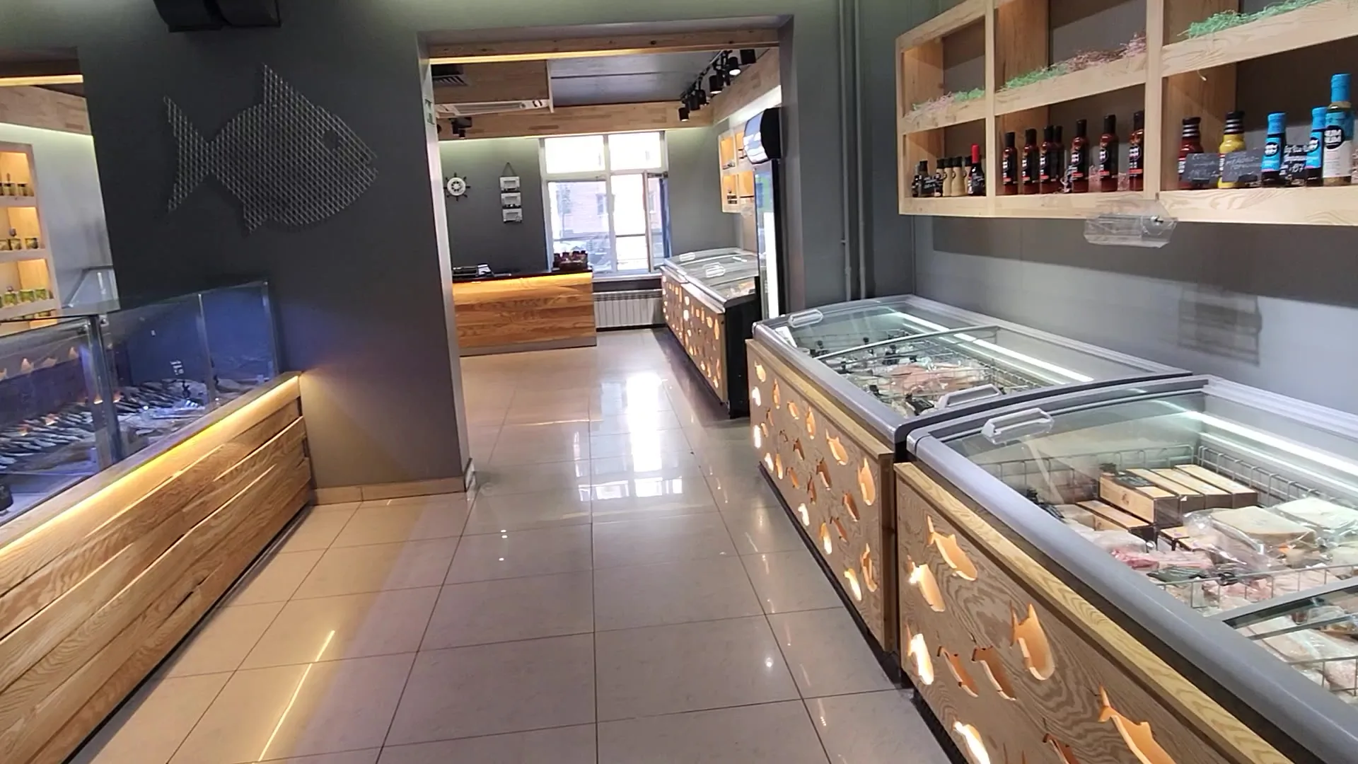 Внедрение SYNTERRA: рыбный магазин